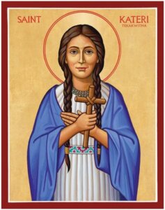 The courageous faith of the first Native American saint.