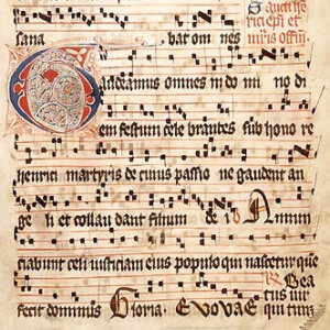 How old is Gregorian chant?