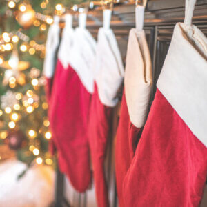 What is the origin of Christmas stockings?