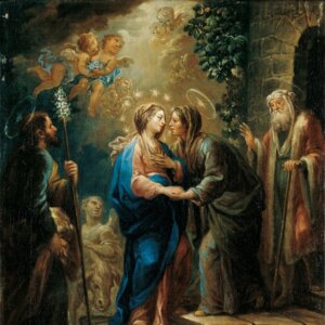 Did you know the Visitation was foreshadowed in the Old Testament?